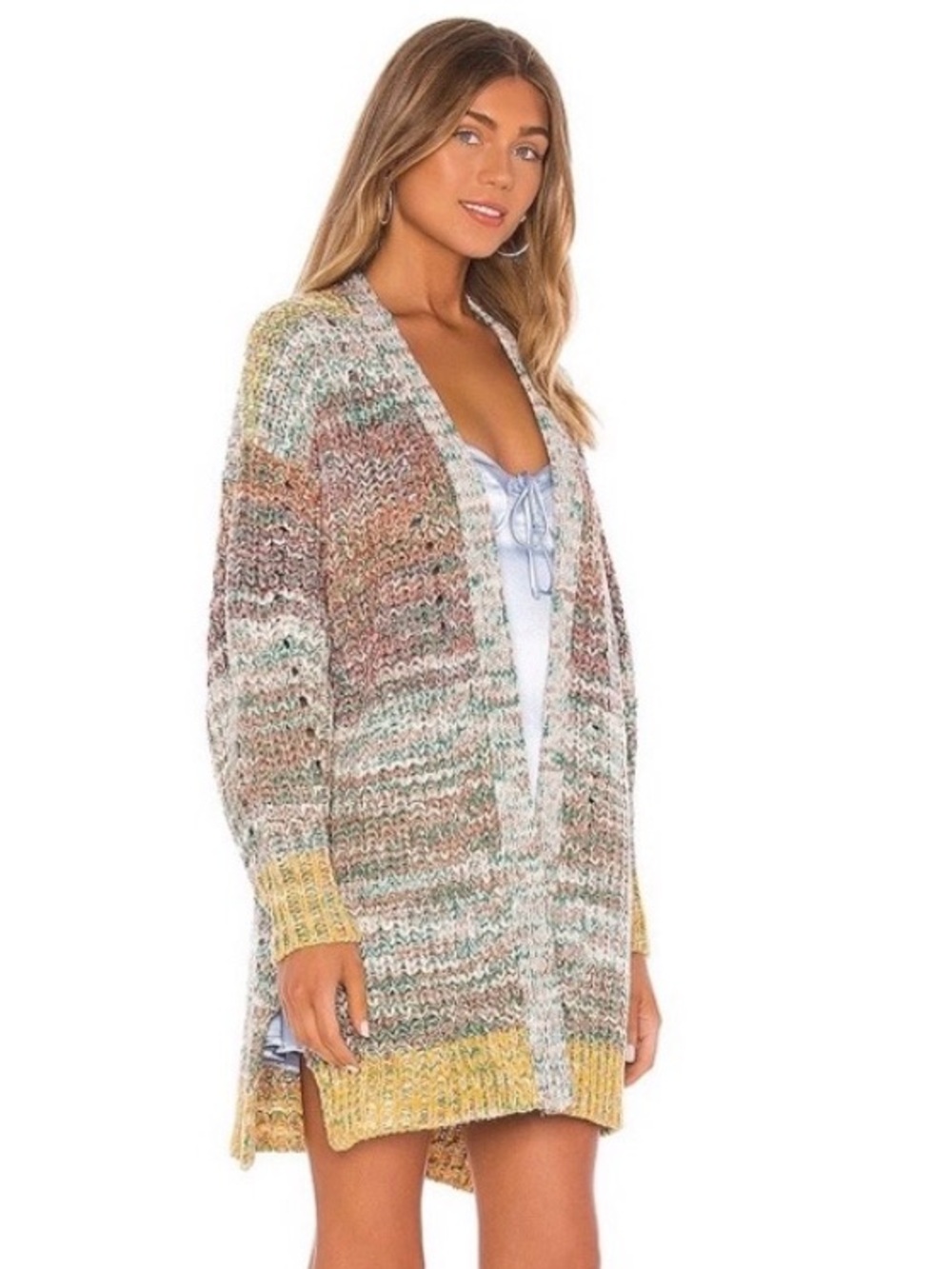 Free People Nightingale Cardigan
Chunky Knit Sweater Multicolor - Picture 2 of 6